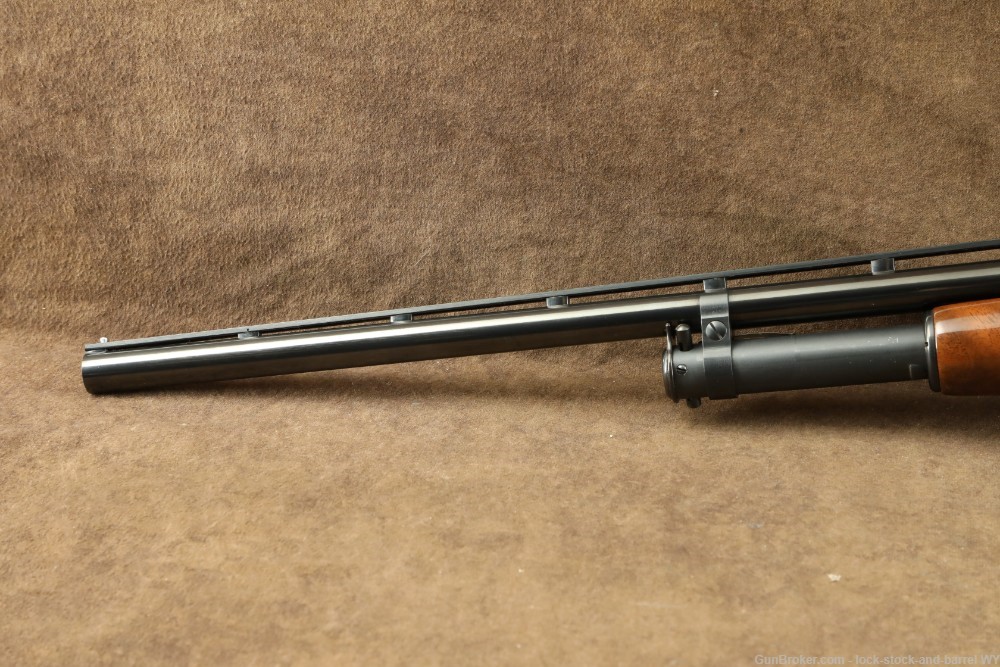 Browning Miroku Model 12 Grade V Engraved 20 Ga. 26" Pump Shotgun, 1989-img-10
