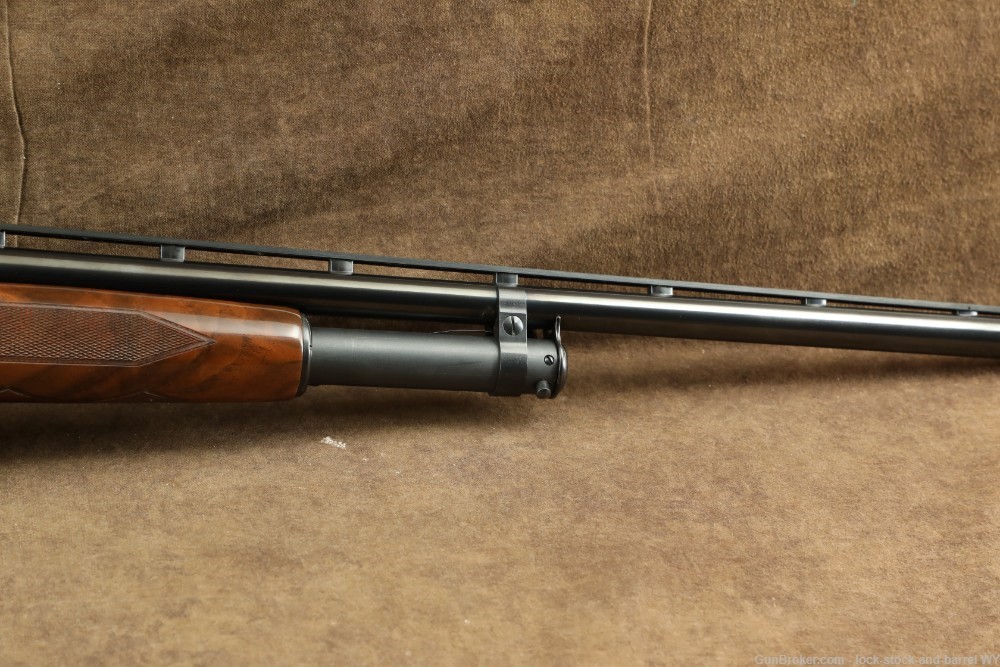 Browning Miroku Model 12 Grade V Engraved 20 Ga. 26" Pump Shotgun, 1989-img-7