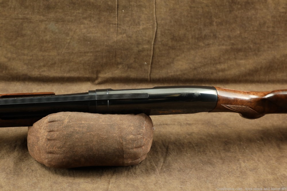 Browning Miroku Model 12 Grade V Engraved 20 Ga. 26" Pump Shotgun, 1989-img-17