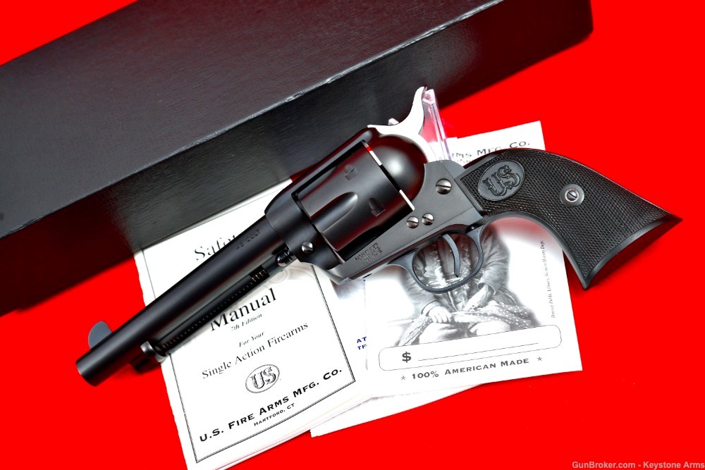 Desired USFA Single Action Rodeo 5.5" .45 Colt w/ Box NIB-img-0