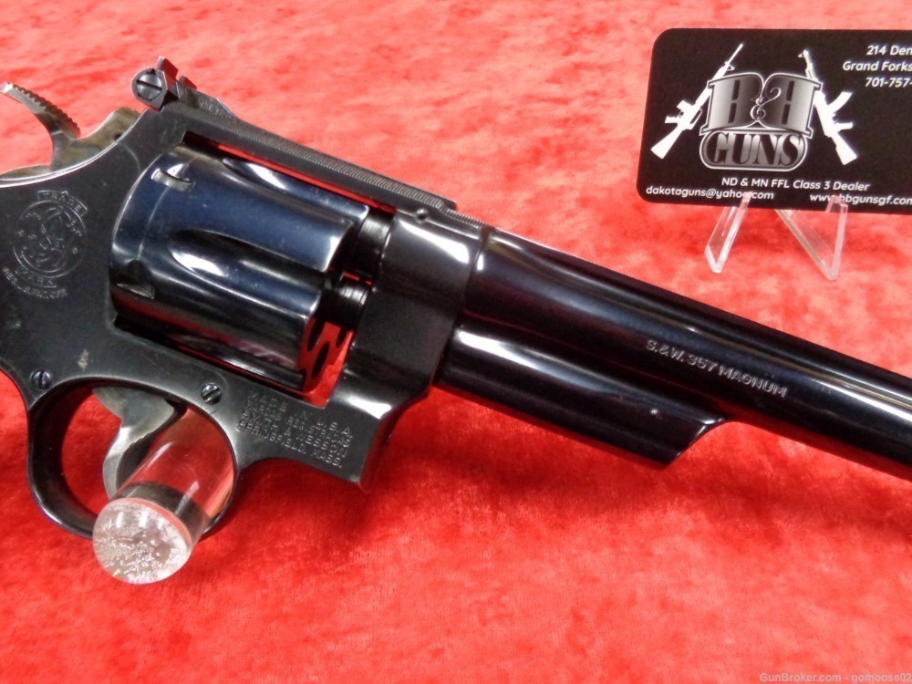 1980 S&W Model 27 357 Magnum 8" Barrel Target P&R Smith Wesson WE TRADE!-img-11