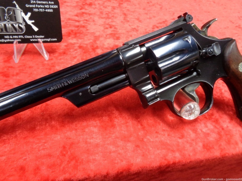 1980 S&W Model 27 357 Magnum 8" Barrel Target P&R Smith Wesson WE TRADE!-img-2
