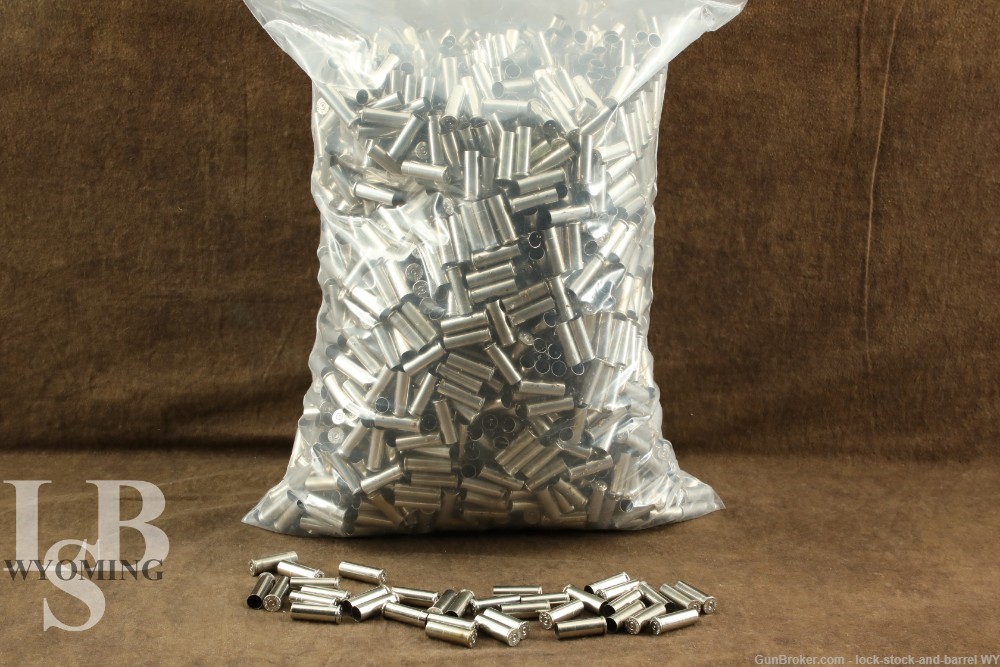 Approximately 2477x 38 Special Assorted Nickel Casings-img-0