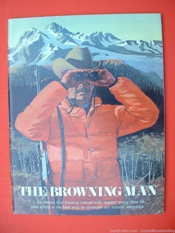 1973 OEM BROWNING Catalog - "THE BROWNING MAN" - NOS !-img-0