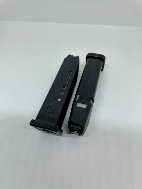 TWO Glock 22 Magazines .40 S&W - 10 rounds-img-0