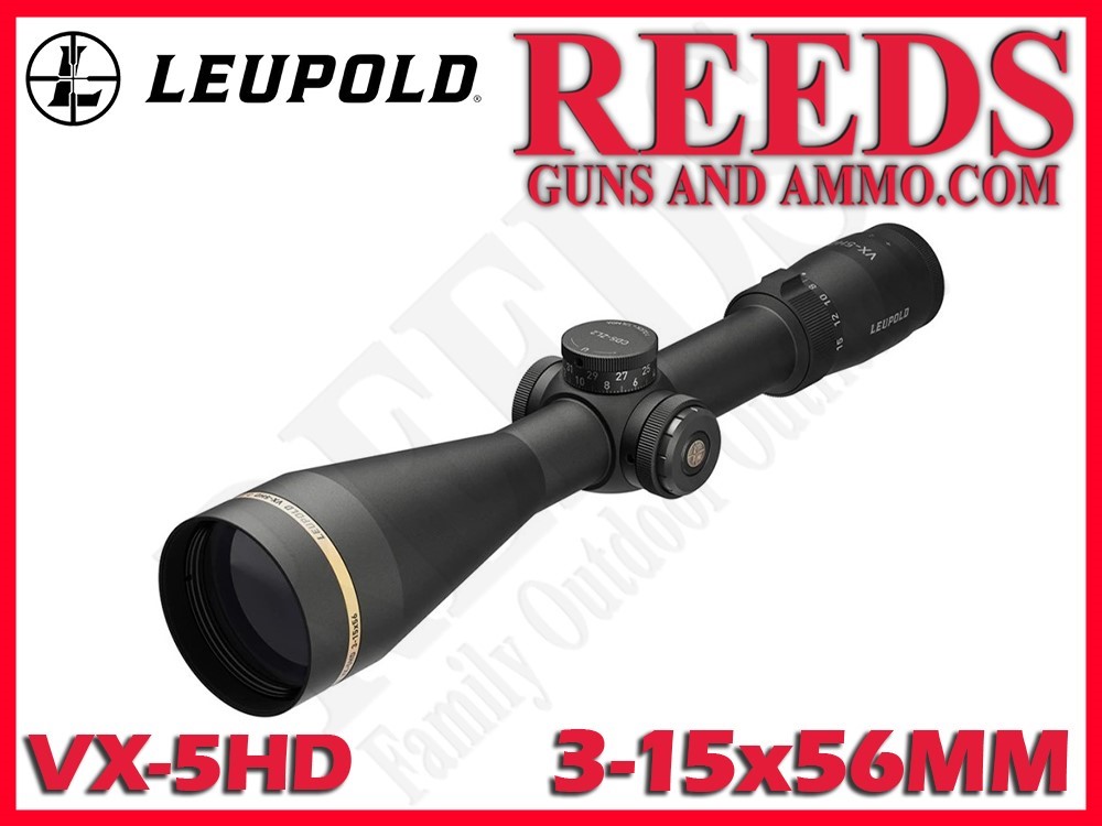 Leupold VX-5HD 3-15x56mm CDS-ZL2 SF FireDot Duplex Reticle 171390-img-0
