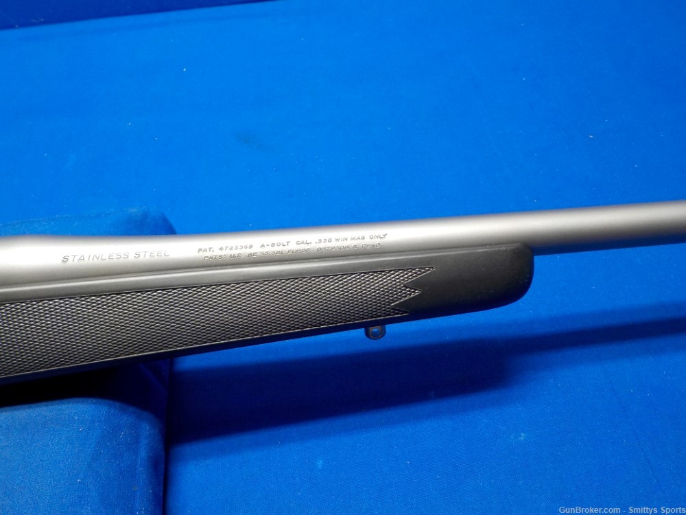 Browning A-Bolt II Stainless Stalker BOSS 338 Winchester Magnum 26" NIB-img-6