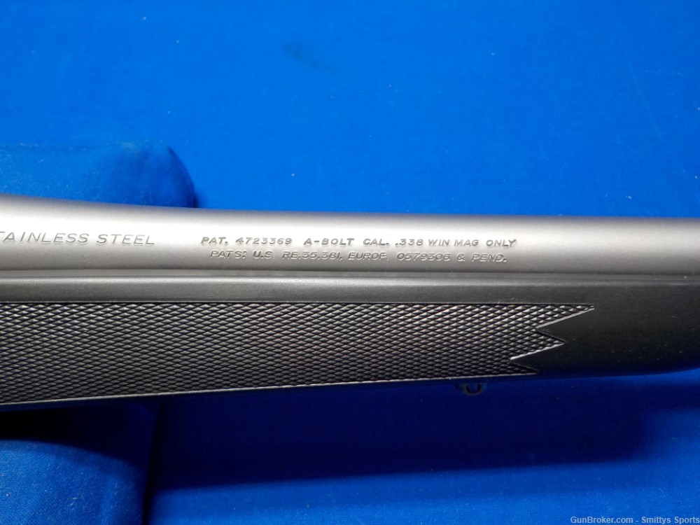 Browning A-Bolt II Stainless Stalker BOSS 338 Winchester Magnum 26" NIB-img-9
