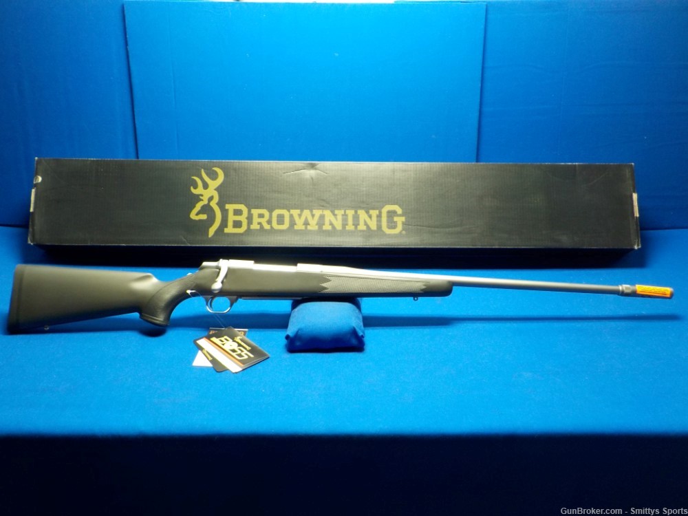 Browning A-Bolt II Stainless Stalker BOSS 338 Winchester Magnum 26" NIB-img-0