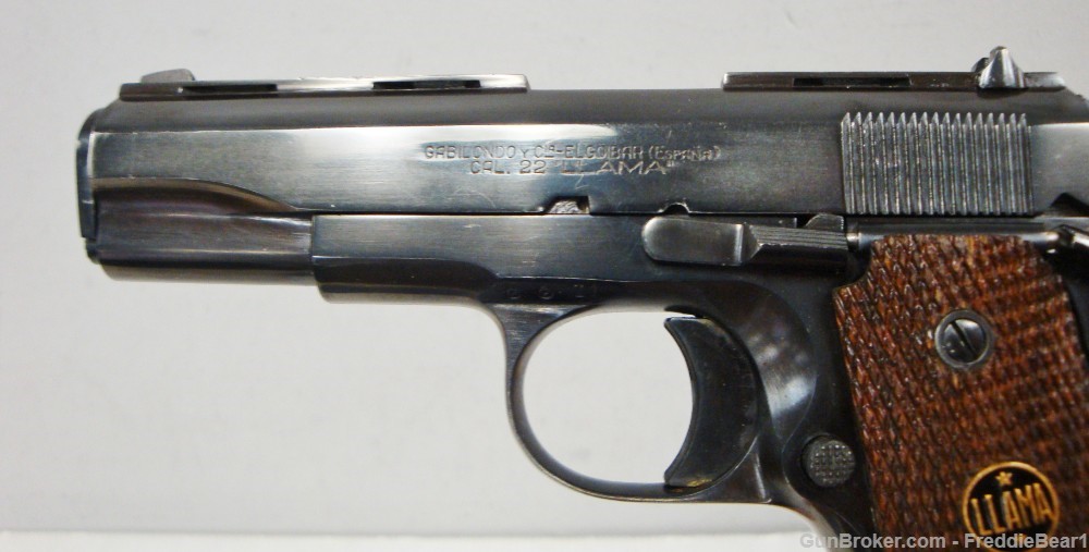 Llama .22LR Especial Semi-Auto Pistol Small Frame 1911A1  -img-8