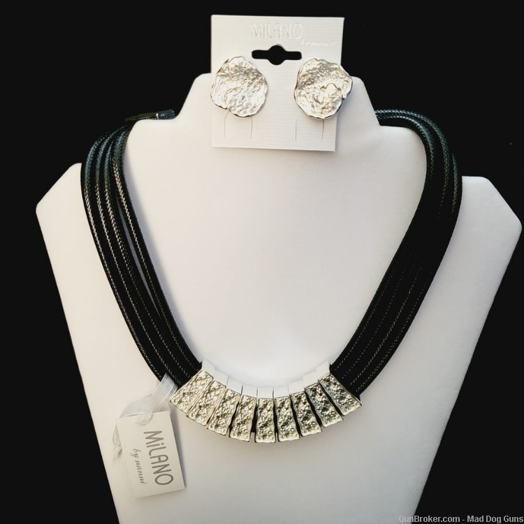 Nanni Design Necklace & Earrings.  Milano Collection. ND N2-E1.*CLOSE OUT* -img-0