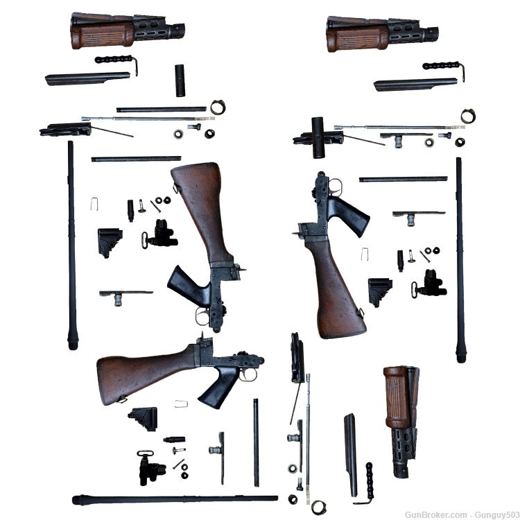 3X Israeli FAL Complete Parts Kits (no receiver)-img-0