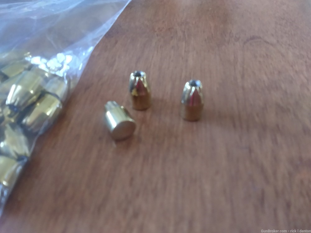 9 mm 115 g H.P. Bullets  100 pieces-img-1