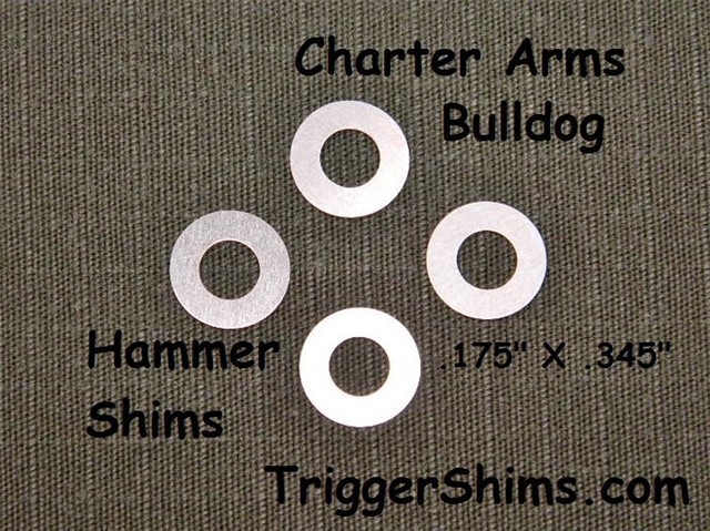 Charter Arms Bulldog Revolver Hammer Shim Kit 4 Pak-img-0