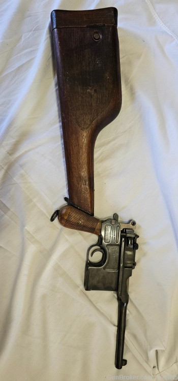 1896 Broom Handle Mauser (with wooden Stock/holster)-img-0