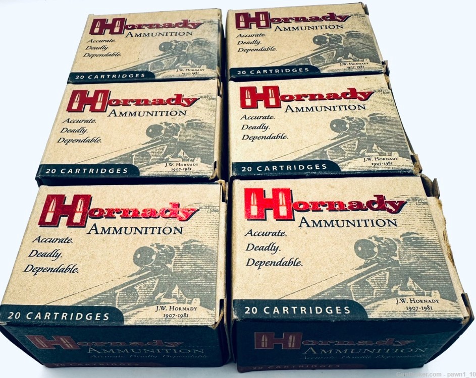 Hornady Custom 50 AE 300 grain XTP 20 rounds Boxes (6 BOXES)-img-5