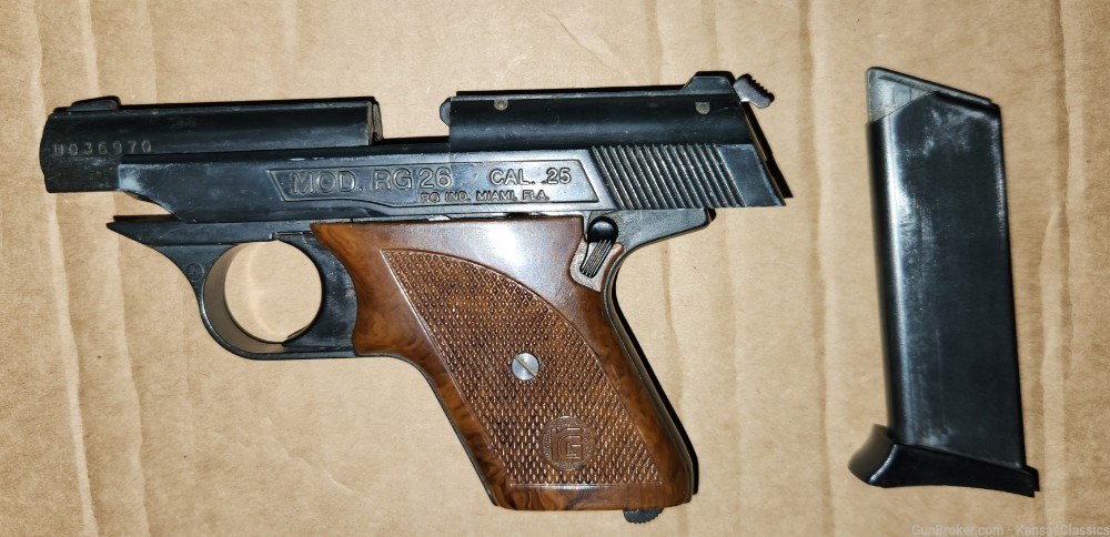 RG Industries Model 26 .25 ACP Small Pocket Pistol-img-2