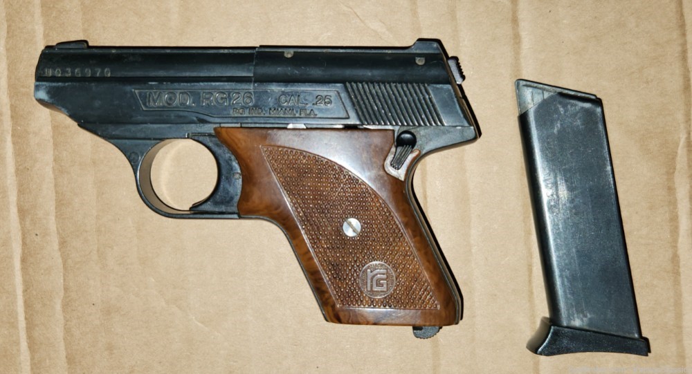 RG Industries Model 26 .25 ACP Small Pocket Pistol-img-1