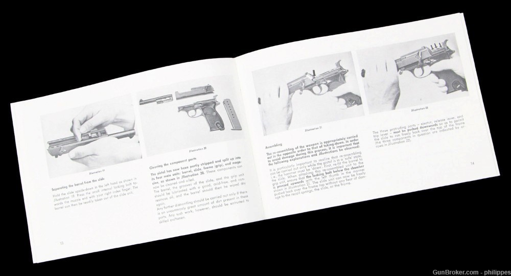 Walther Auto Pistol Model P 38 Cal. 9 mm Parabellum Owner's Manual-img-3