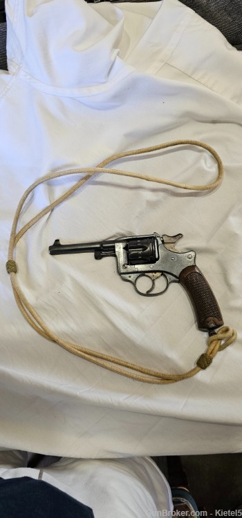 World War I French Revolver Pistol with Lanyard-img-1
