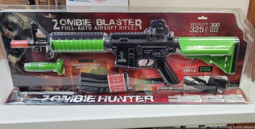 Set of 3 Umarex Zombie Hunter M4 RIS Blaster Airsoft AEG Gun-img-2