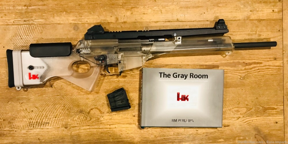 Unicorn HK SL8 Cutaway Clear Factory Grey Room G36 TG36 MP7 PSG1 MP5 T7 91 -img-8