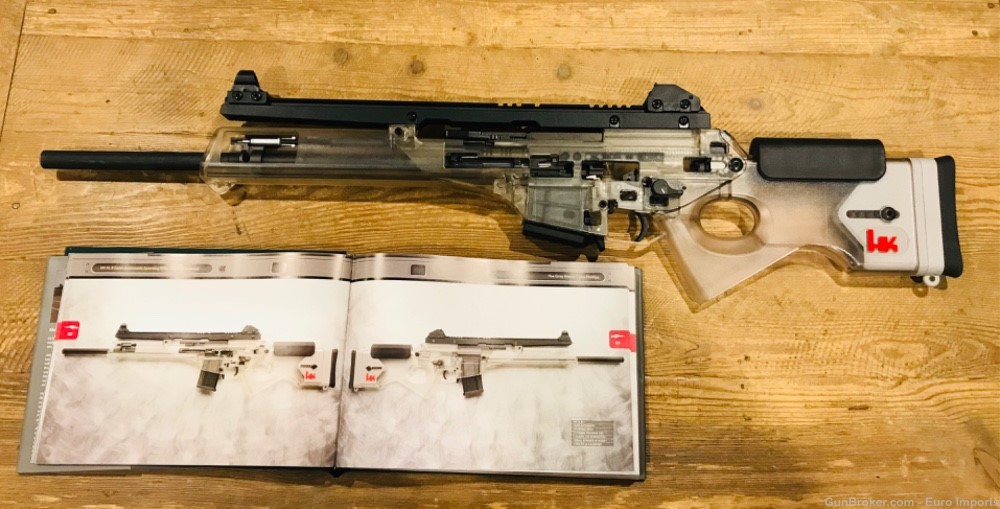 Unicorn HK SL8 Cutaway Clear Factory Grey Room G36 TG36 MP7 PSG1 MP5 T7 91 -img-0