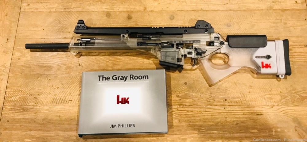 Unicorn HK SL8 Cutaway Clear Factory Grey Room G36 TG36 MP7 PSG1 MP5 T7 91 -img-1