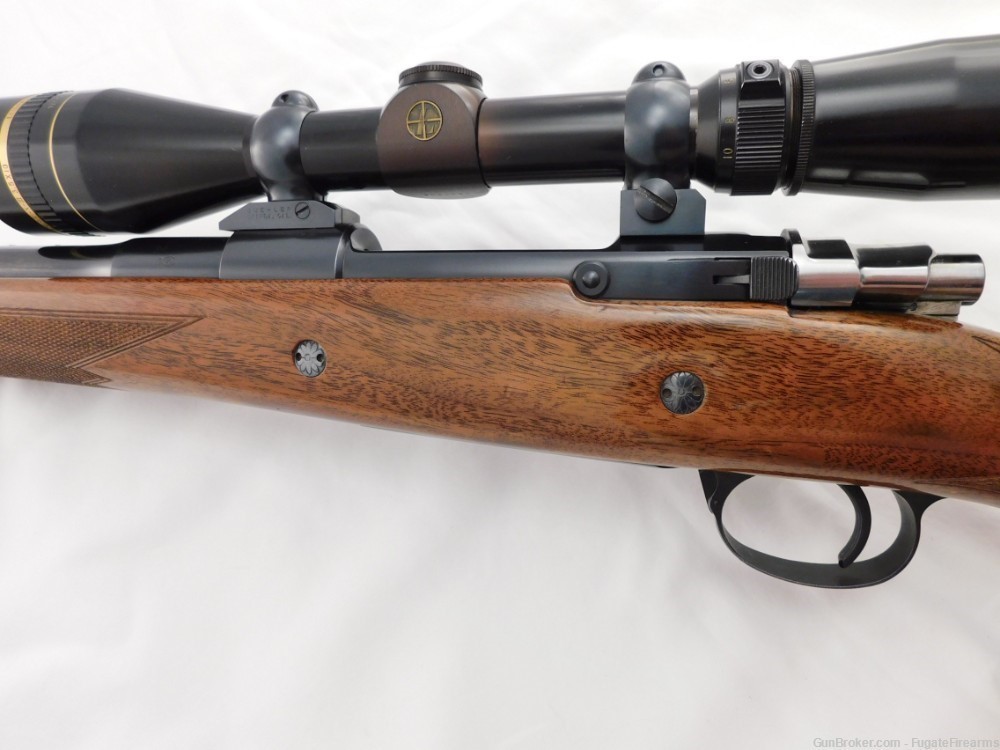 1974 Browning Safari 7MM Remington Magnum Belgium Leupold-img-6