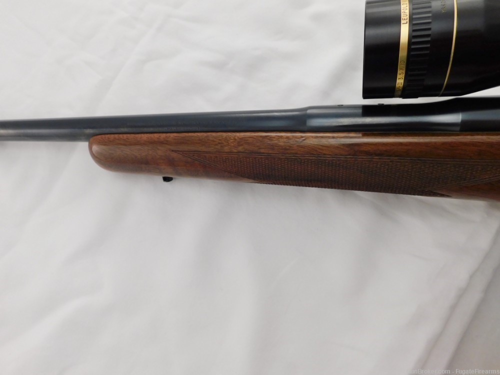 1974 Browning Safari 7MM Remington Magnum Belgium Leupold-img-5