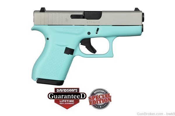 ACG-00814 glock 42 robin egg blue tiffany new .380 apollo custom new g42 -img-0