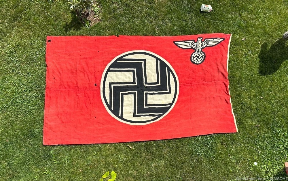 Huge WW2 German State Service Flag banner NSDAP 12'6"x7'-img-3