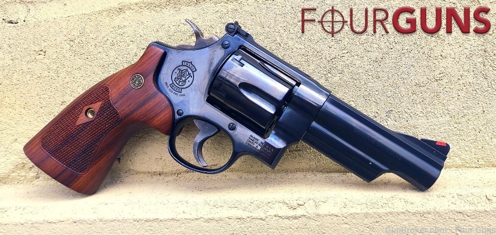 Smith & Wesson Classics Model 29 .44 Magnum Revolver Blued 4" 150254-img-0