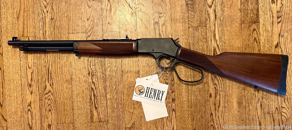 Henry Big Boy .327 Federal large loop carbine unfired in original box-img-4