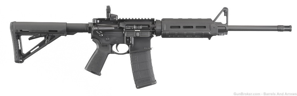 Ruger 8515 AR-556 Semi-Auto Rifle, 5.56/223 Rem, 16.1" Bbl, Collapsible -img-0