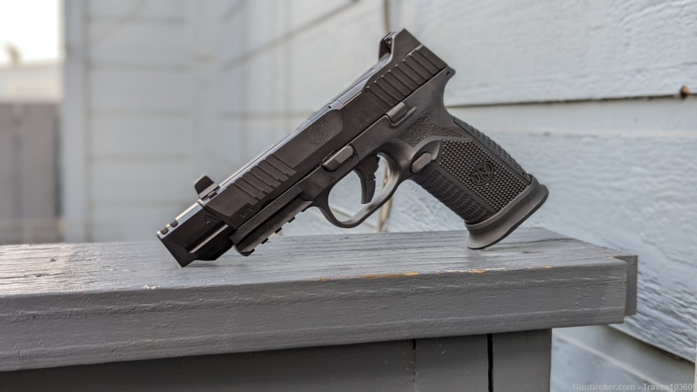 FN 509 Tactical Black 9MM with Compensator and Extended Mags-img-1