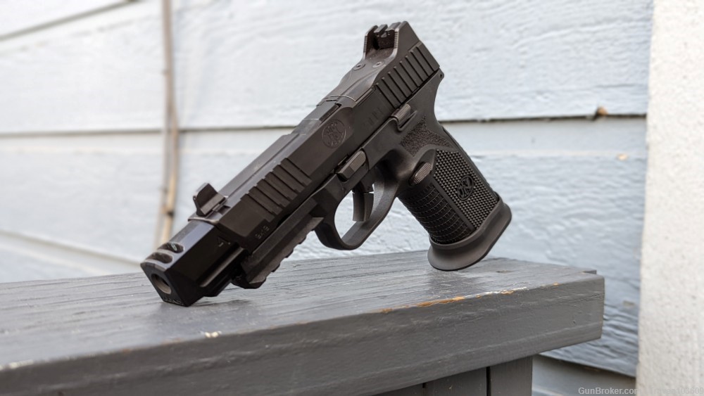FN 509 Tactical Black 9MM with Compensator and Extended Mags-img-2