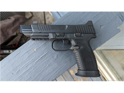 FN 509 Tactical Black 9MM with Compensator and Extended Mags