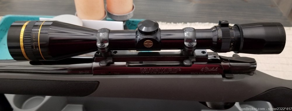 Weatherby Vanguard Deluxe 30.06 Leupold Scope & 2nd Stock-img-7