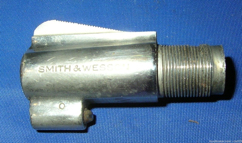 Smith & Wesson Model 36 Barrel - Nickel-img-0