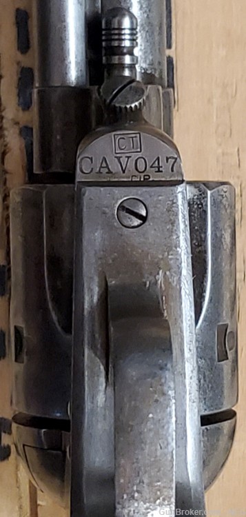 NIB Custom 101st / 2/17 Cav UBERTI Cimarron Model P 45LC Army Revolver 7.5”-img-8