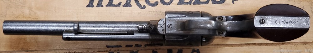 NIB Custom 101st / 2/17 Cav UBERTI Cimarron Model P 45LC Army Revolver 7.5”-img-3