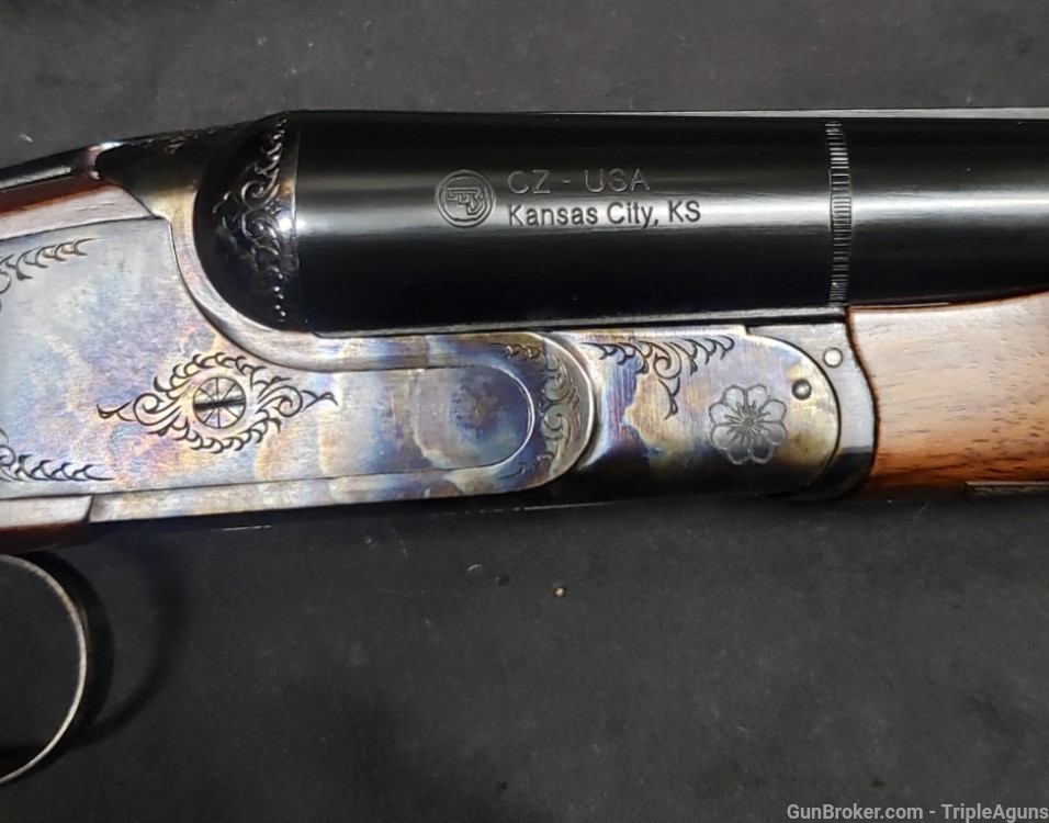 CZ-USA Sharptail Coach 12ga 20in barrels side by side 06417-img-9