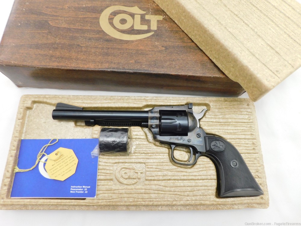 1975 Colt New Frontier Dual Cylinder In The Box-img-0