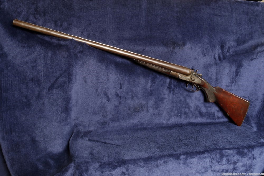 Fred Williams 8 Gauge Double Barrel Shotgun-img-17