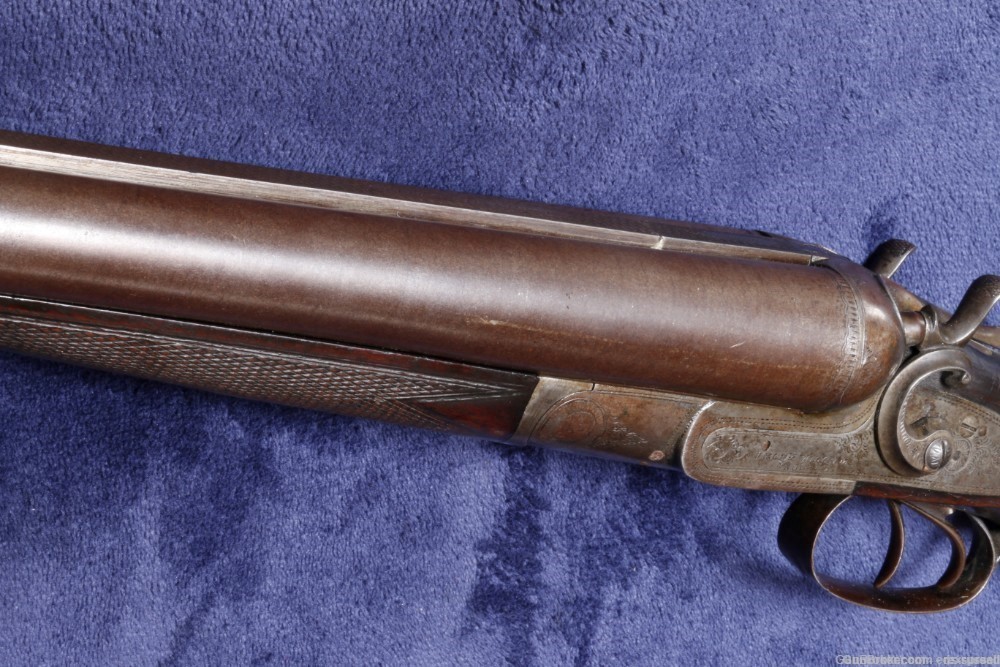 Fred Williams 8 Gauge Double Barrel Shotgun-img-8