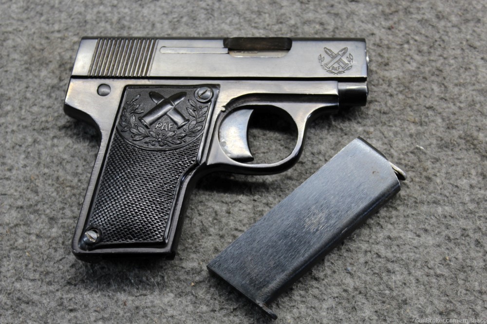 South African PAF Junior 6.35/.25 Pretoria Pistol Baby Browning Colt Mauser-img-1