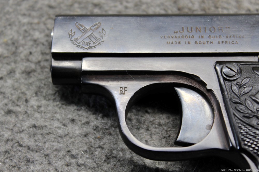 South African PAF Junior 6.35/.25 Pretoria Pistol Baby Browning Colt Mauser-img-8