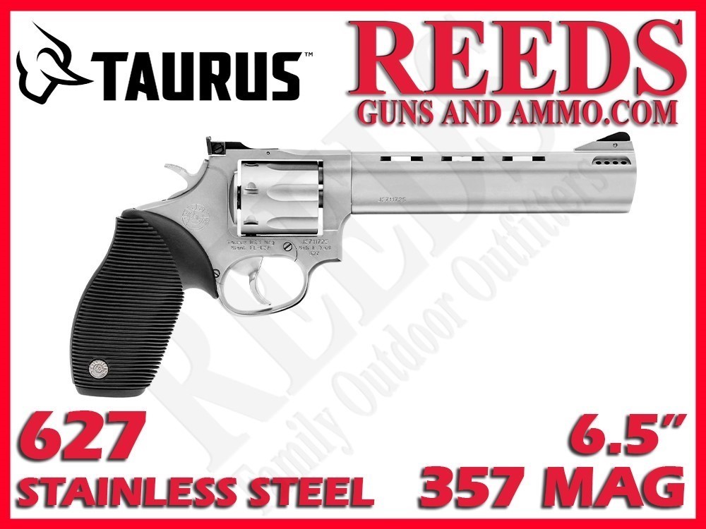 Taurus 627 Tracker Stainless 357 Mag 6.5in 7 Shot 2-627069-img-0