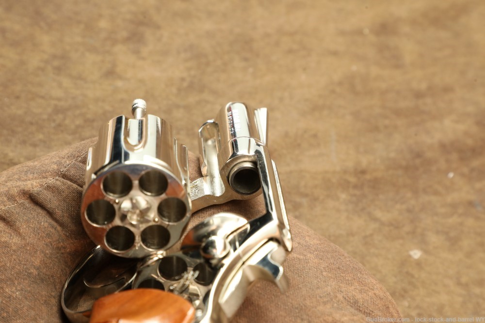 Colt Detective Special 6-Shot Nickel .38 Spl Double Action Revolver, 1976-img-15